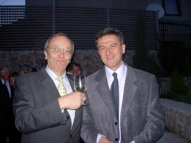 Doktor C. Bode u Rezidenciji Njemačkog ambasadora, April 2006 godine