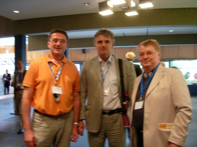 Prof. N. Ninković i D. Panfilov, Septembar 2006 godine, Aachen